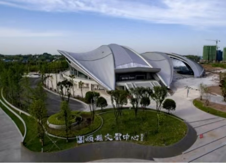 四川富顺县文体中心