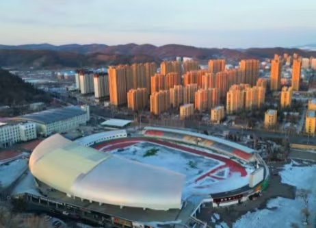 牡丹江北山体育场