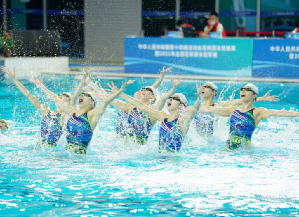 第十四届全运会游泳及花样游泳游赛