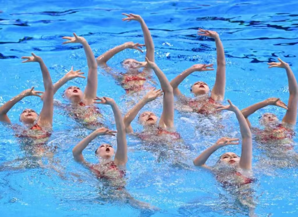 全国青少年花样游泳比赛